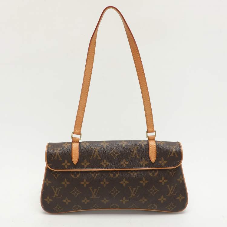 Pre Owned Louis Vuitton Monogram Canvas and Leather Marelle Shoulder Bags