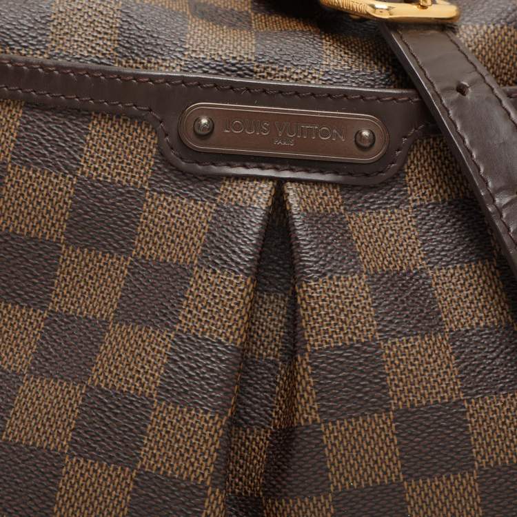 Pre Owned Louis Vuitton Damier Ebene Canvas Bloomsbury PM Bag