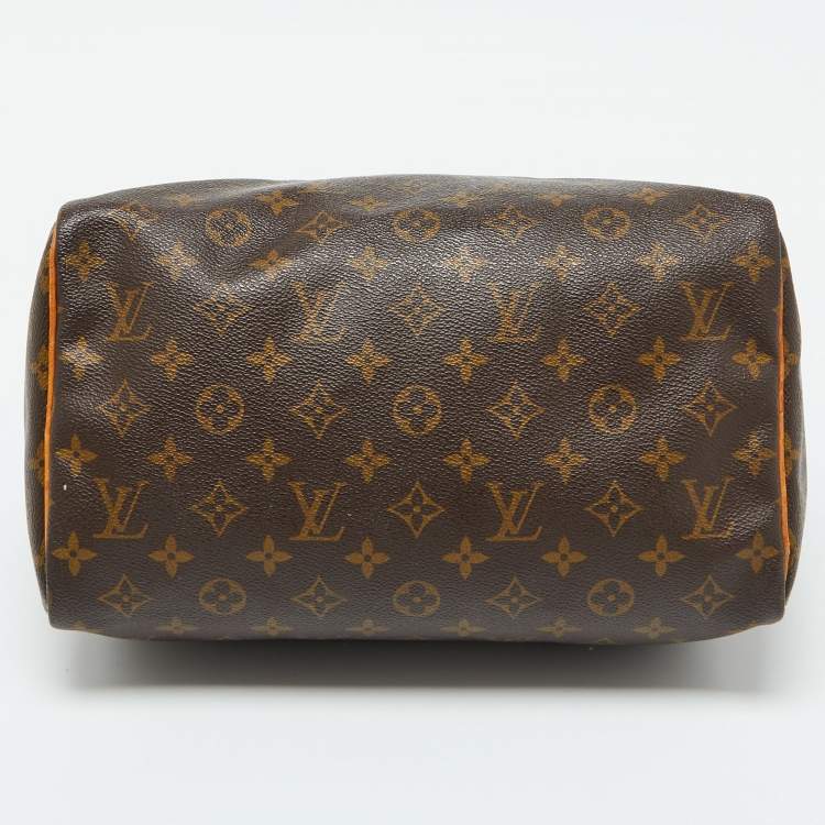 Pre Owned Louis Vuitton Monogram Canvas Speedy 30 Bag