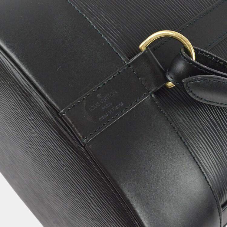 Pre Owned Louis Vuitton Black Epi Randonnee PM Bucket Shoulder Bag