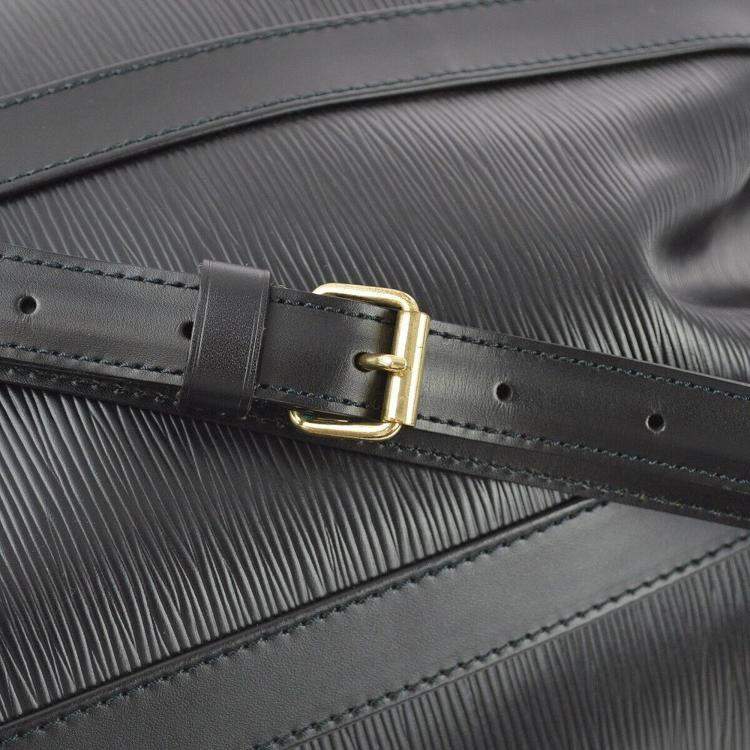 Pre Owned Louis Vuitton Black Epi Randonnee PM Bucket Shoulder Bag
