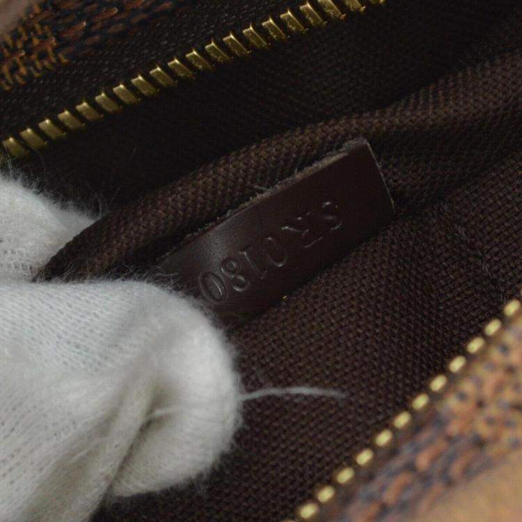 Pre Owned Louis Vuitton Damier Naviglio Shoulder Bag