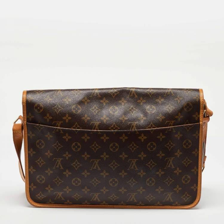 Pre Owned Louis Vuitton Monogram Canvas Sac Gibeciere GM Bag