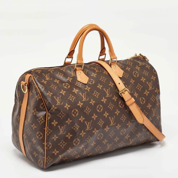 Pre Owned Louis Vuitton Monogram Canvas Speedy Bandoulière 40 Bag