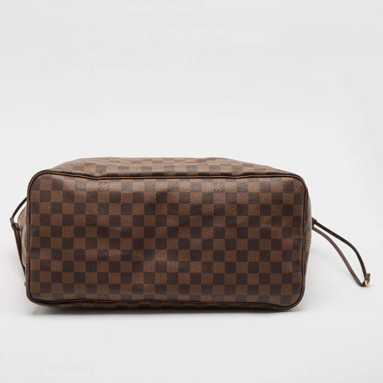 Pre Owned Louis Vuitton Damier Ebene Canvas Neverfull GM Bag