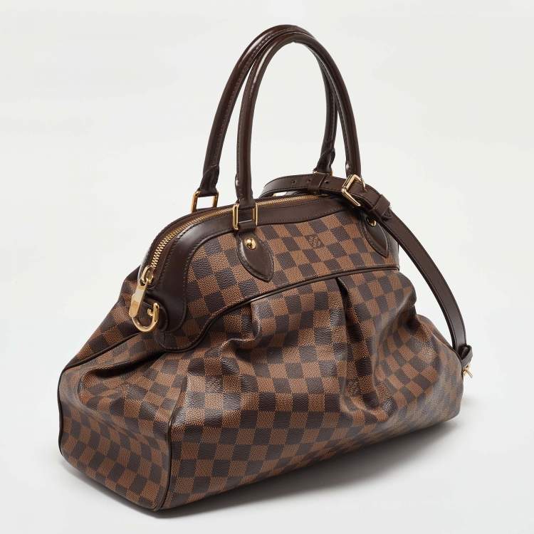 Pre Owned Louis Vuitton Damier Ebene Canvas Trevi GM Bag