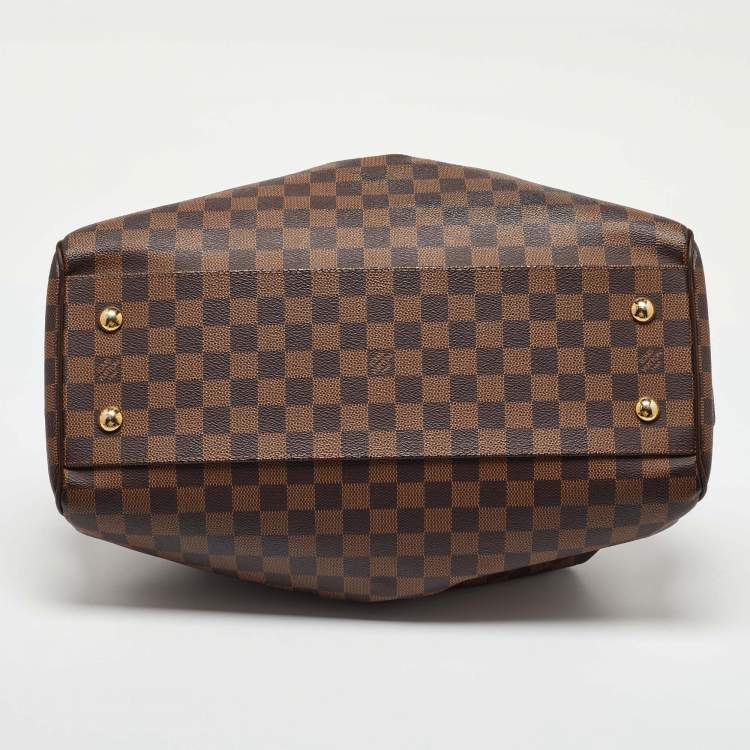 Pre Owned Louis Vuitton Damier Ebene Canvas Trevi GM Bag