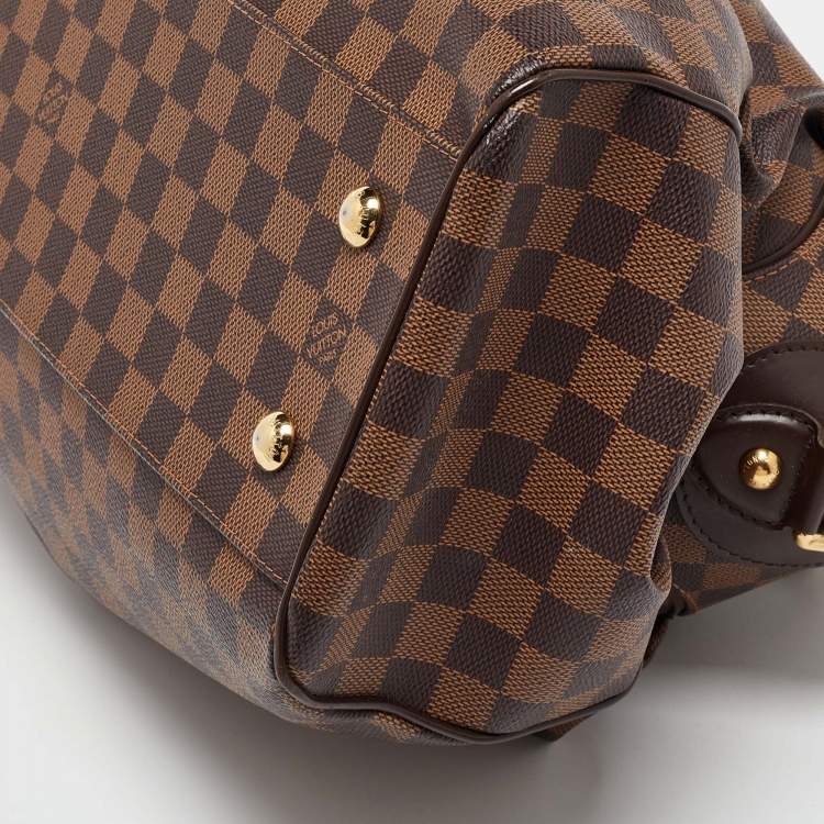 Pre Owned Louis Vuitton Damier Ebene Canvas Trevi GM Bag