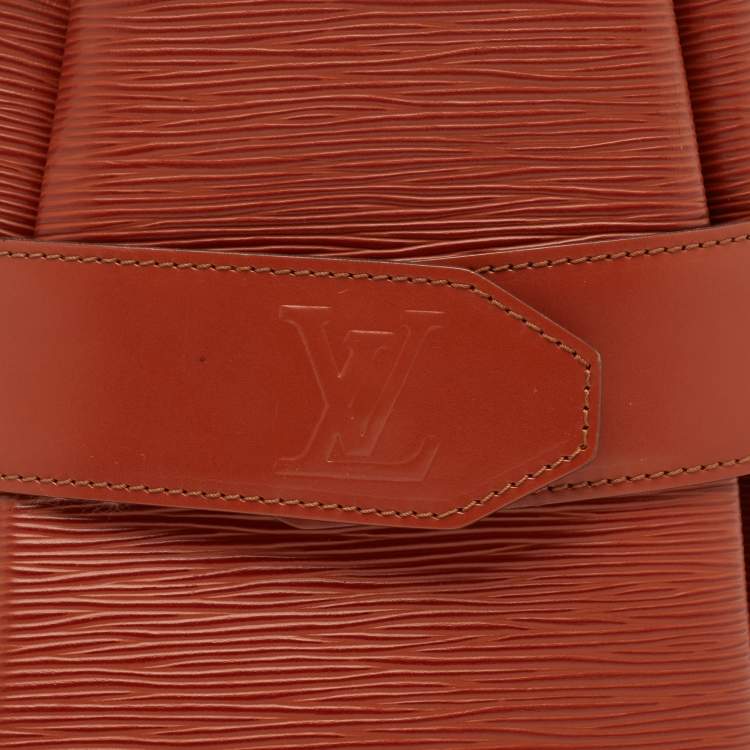 Pre Owned Louis Vuitton Kenyan Fawn Epi Leather Sac D'Epaule PM Bag