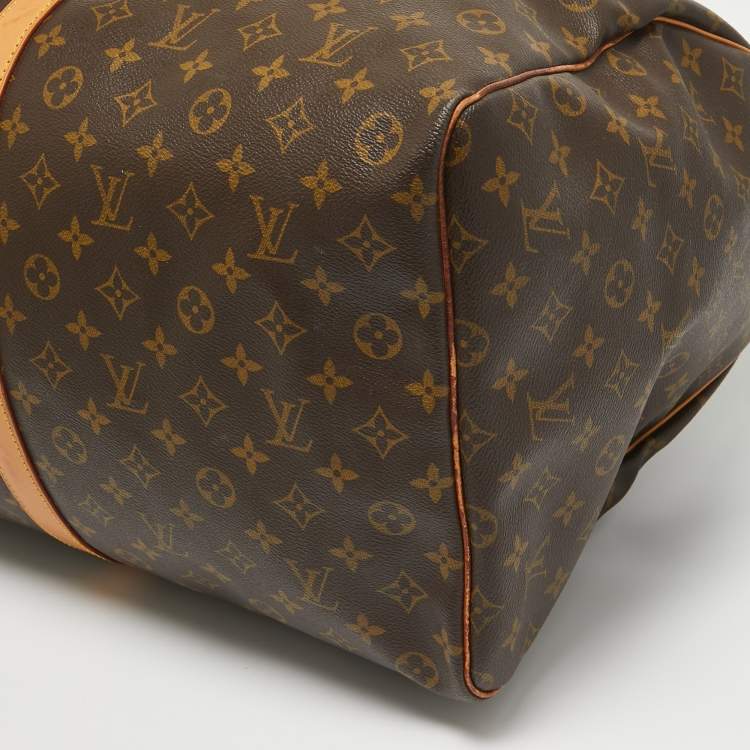 Pre Owned Louis Vuitton Monogram Canvas Keepall 60 Bag