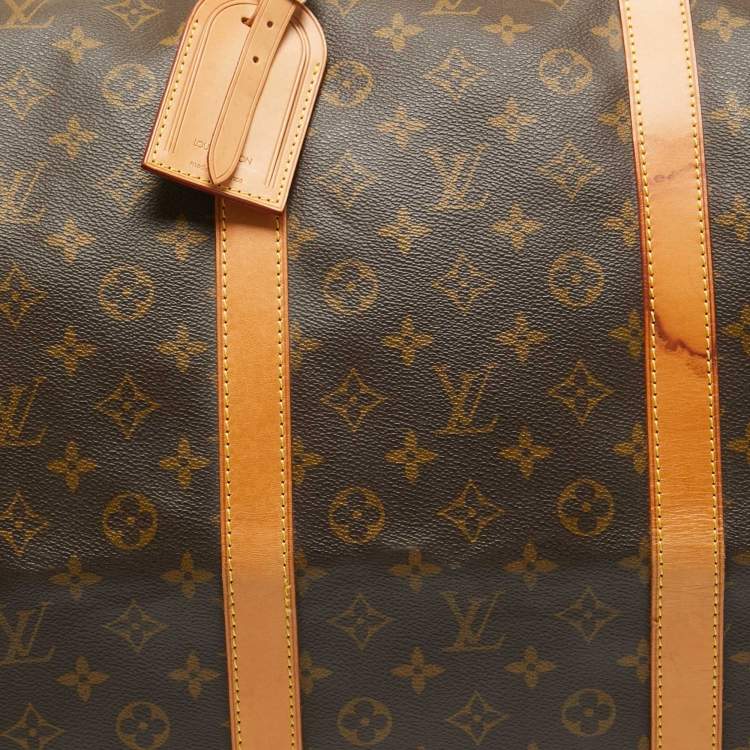Pre Owned Louis Vuitton Monogram Canvas Keepall 60 Bag