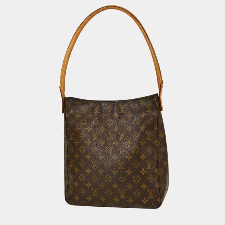 Pre Owned Louis Vuitton Monogram Looping GM Handbag