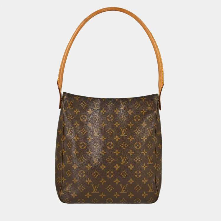 Pre Owned Louis Vuitton Monogram Looping GM Handbag