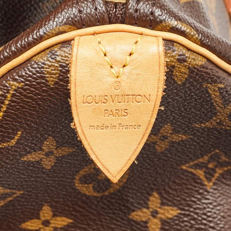 Pre Owned Louis Vuitton Monogram Canvas Speedy 30 Bag