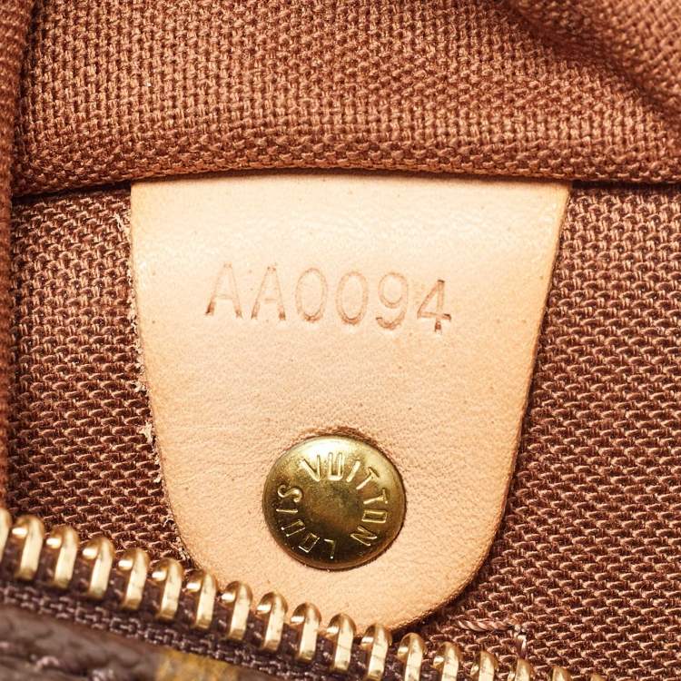 Pre Owned Louis Vuitton Monogram Canvas Speedy 30 Bag