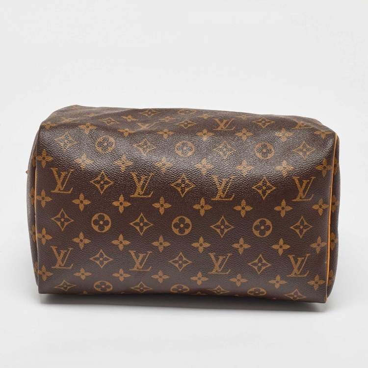 Pre Owned Louis Vuitton Monogram Canvas Speedy 30 Bag