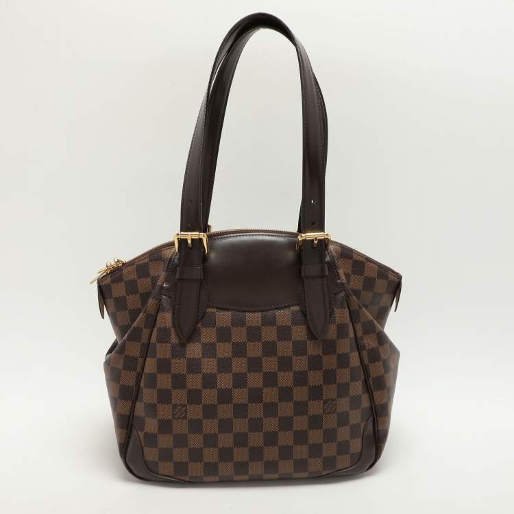Pre Owned Louis Vuitton Damier Ebene Canvas Verona GM Bag