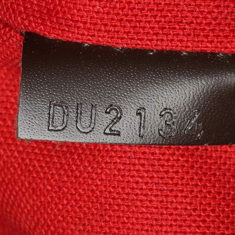 Pre Owned Louis Vuitton Damier Ebene Canvas Verona GM Bag