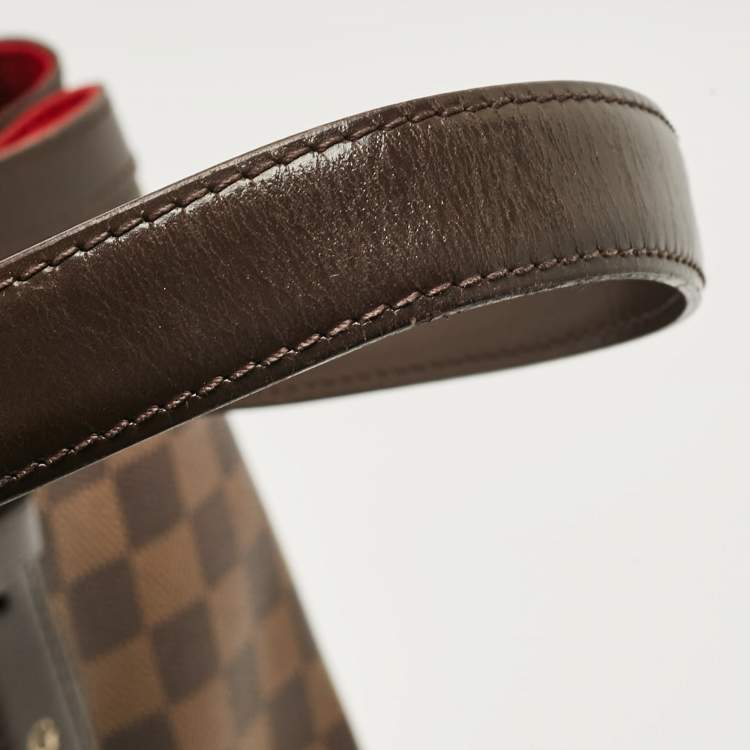 Pre Owned Louis Vuitton Damier Ebene Canvas Hampstead MM Bag