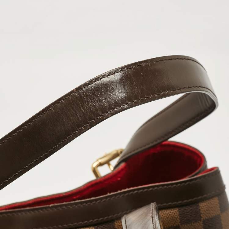 Pre Owned Louis Vuitton Damier Ebene Canvas Hampstead MM Bag