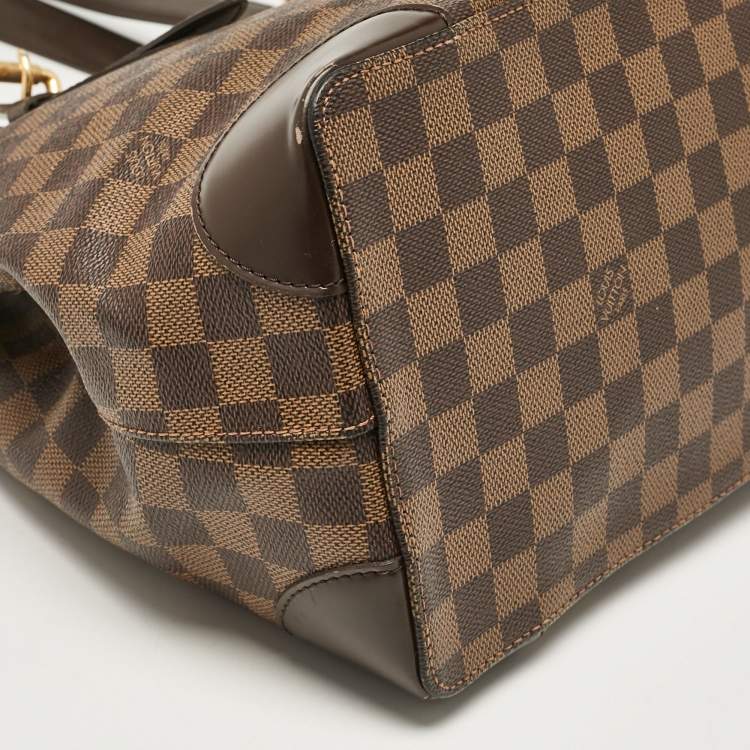 Pre Owned Louis Vuitton Damier Ebene Canvas Hampstead MM Bag