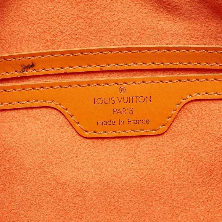 مملوكة مسبقًا Louis Vuitton Mandarin Epi Leather Soufflot Bag