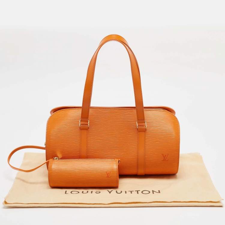 مملوكة مسبقًا Louis Vuitton Mandarin Epi Leather Soufflot Bag