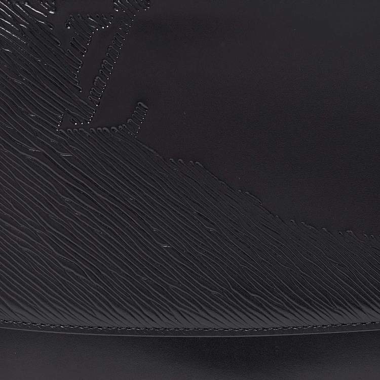 Pre Owned Louis Vuitton Black Leather Opera Athens Bag