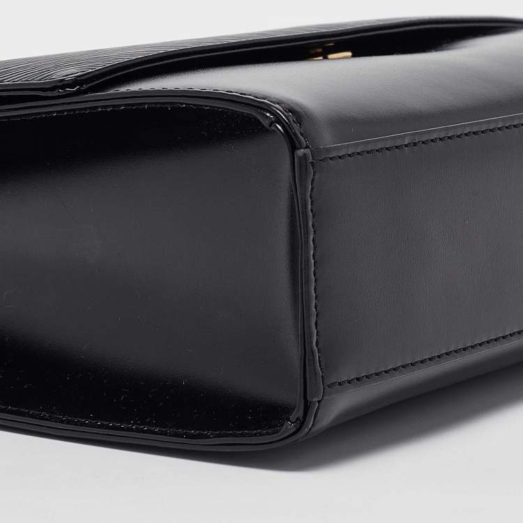 Pre Owned Louis Vuitton Black Leather Opera Athens Bag