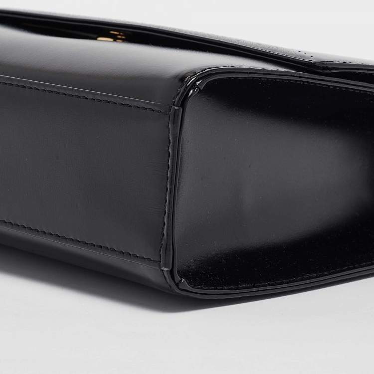 Pre Owned Louis Vuitton Black Leather Opera Athens Bag