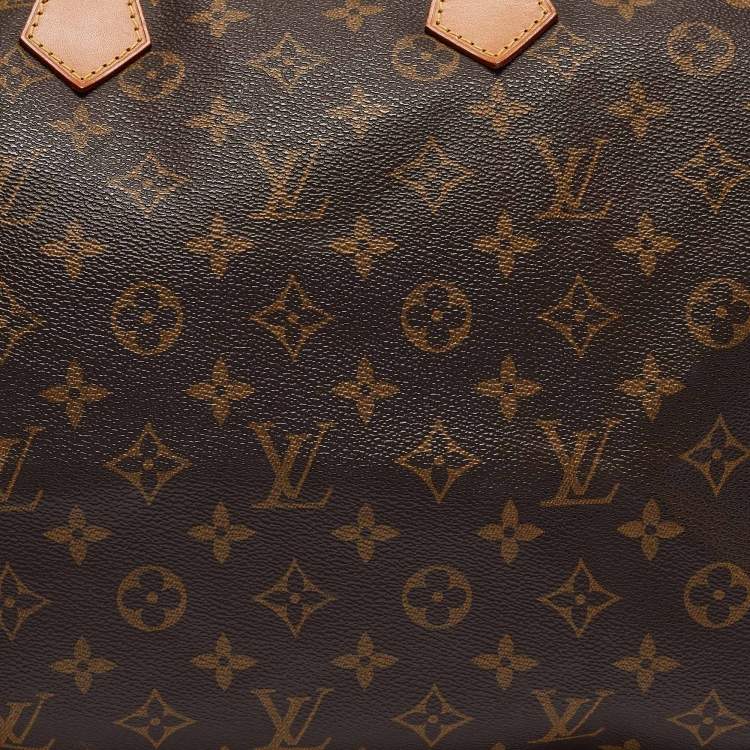Pre Owned Louis Vuitton Monogram Canvas Speedy 40 Bag