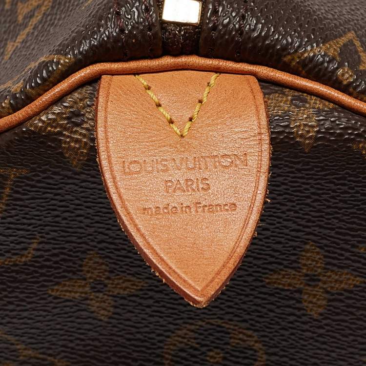 Pre Owned Louis Vuitton Monogram Canvas Speedy 40 Bag