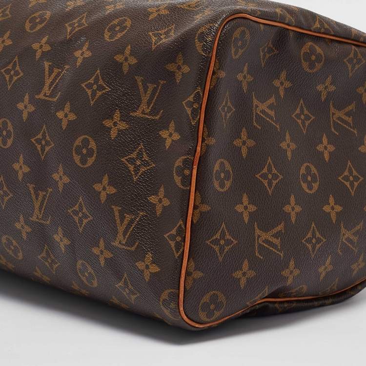 Pre Owned Louis Vuitton Monogram Canvas Speedy 40 Bag