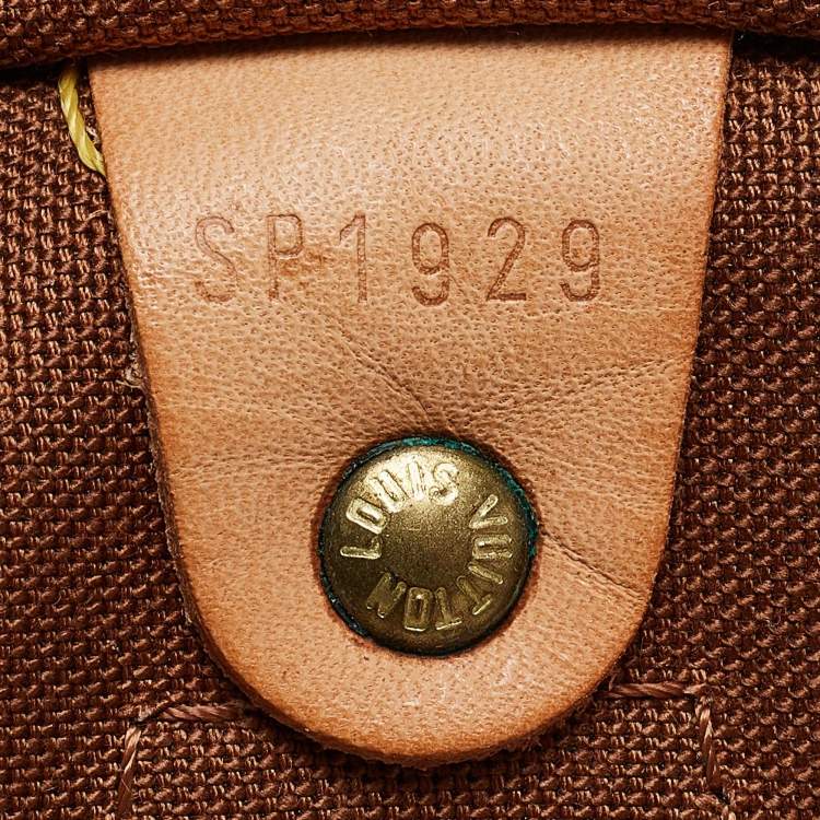 Pre Owned Louis Vuitton Monogram Canvas Speedy 40 Bag