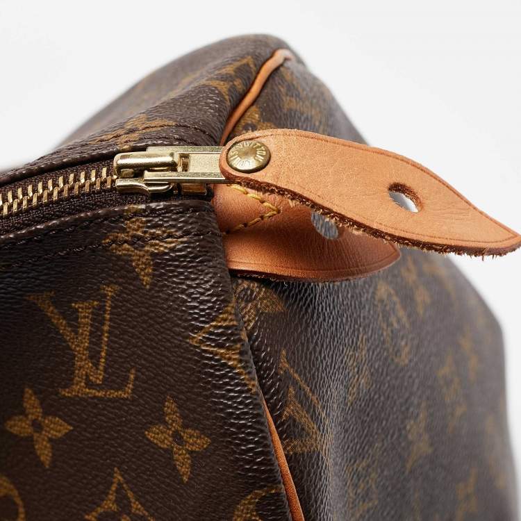 Pre Owned Louis Vuitton Monogram Canvas Speedy 40 Bag