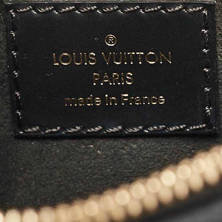 Pre Owned Louis Vuitton Black Epi Leather Mini Alma Bag