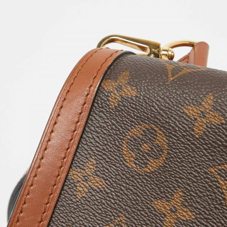 Pre Owned Louis Vuitton Monogram/Monogram Reverse Canvas Dauphine MM Bag