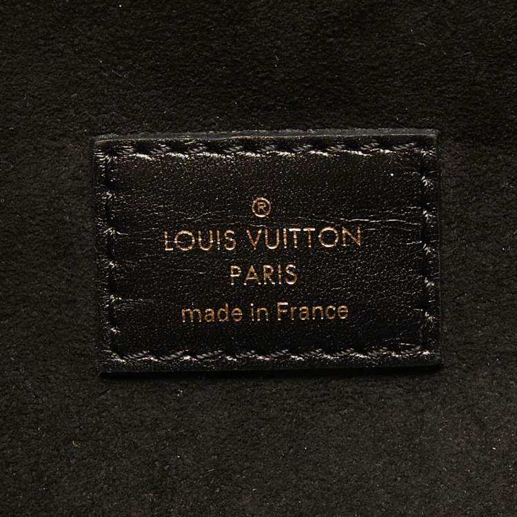 Pre Owned Louis Vuitton Monogram Reverse Canvas Pochette Metis Bag