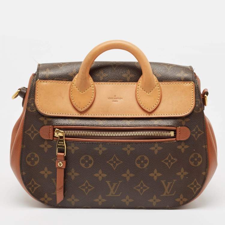Pre Owned Louis Vuitton Havane Monogram Canvas Eden MM Bag