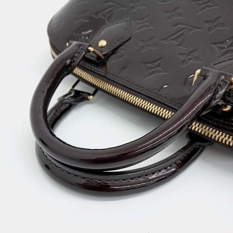 Pre Owned Louis Vuitton Vernis Alma PM bag