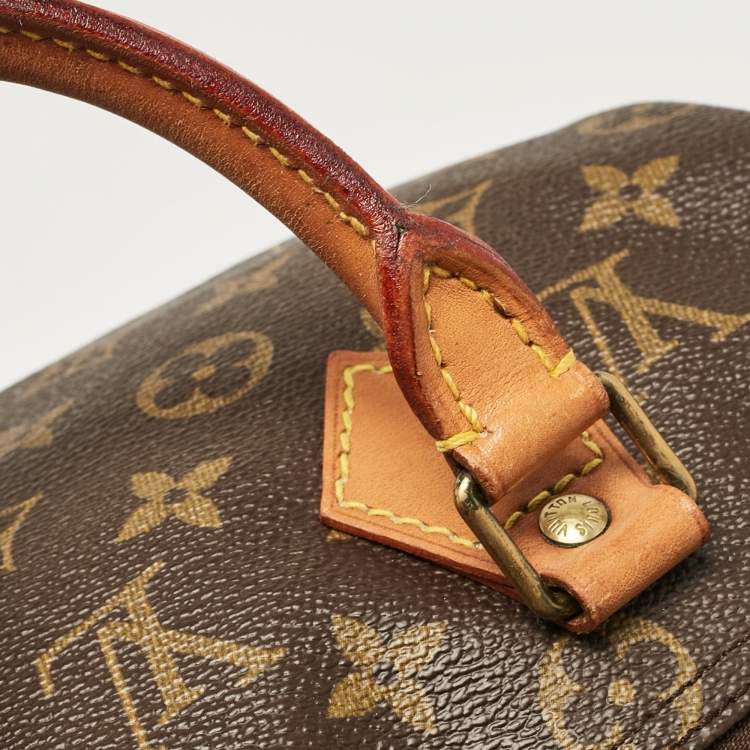 Pre Owned Louis Vuitton Monogram Canvas Speedy 25 Bag
