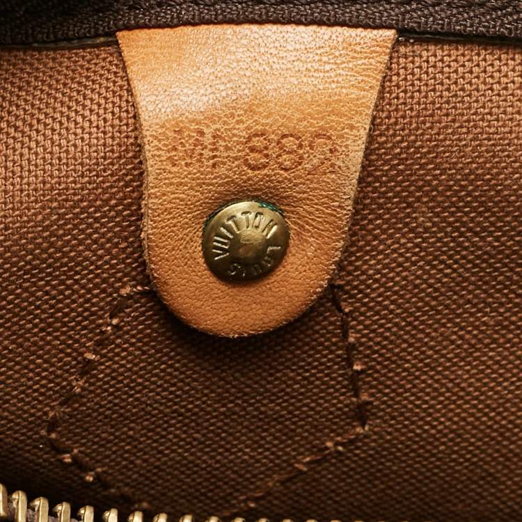 Pre Owned Louis Vuitton Monogram Canvas Speedy 25 Bag