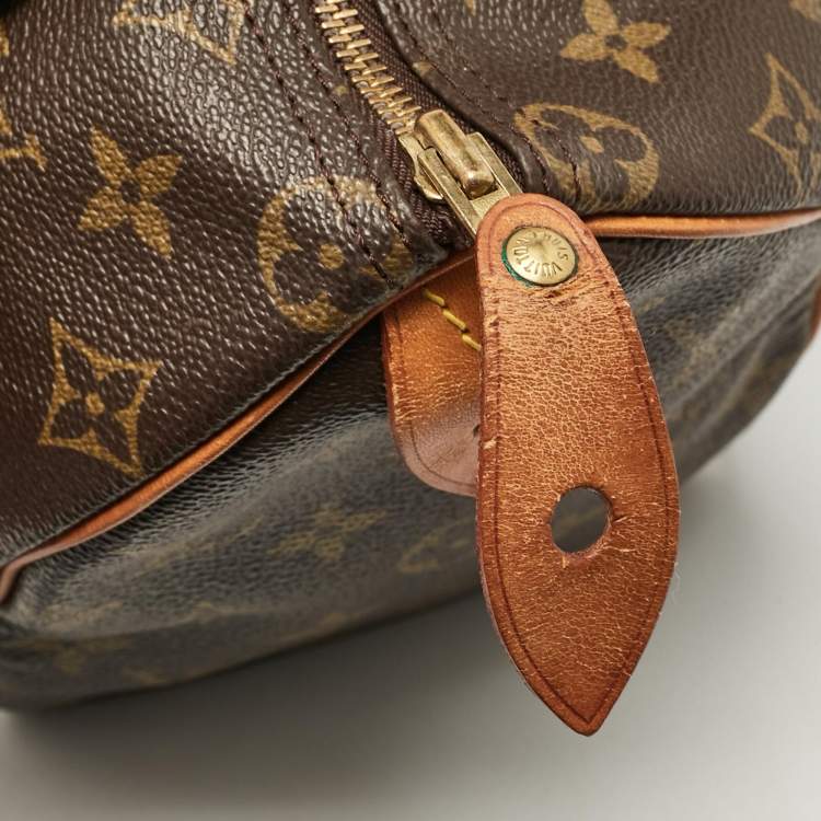 Pre Owned Louis Vuitton Monogram Canvas Speedy 25 Bag