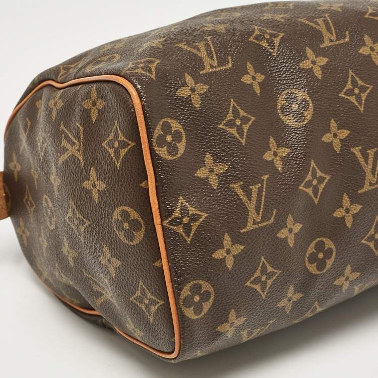 Pre Owned Louis Vuitton Monogram Canvas Speedy 25 Bag