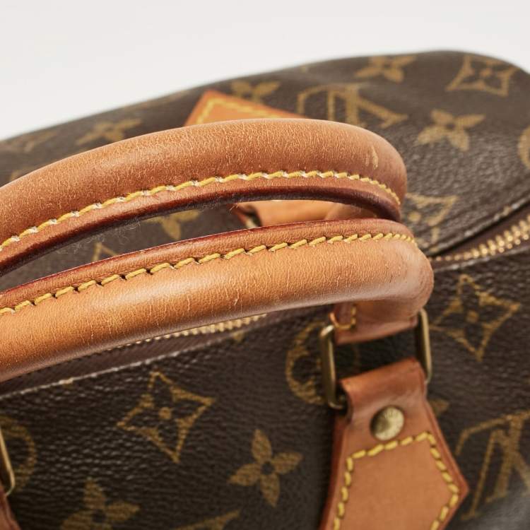Pre Owned Louis Vuitton Monogram Canvas Speedy 25 Bag