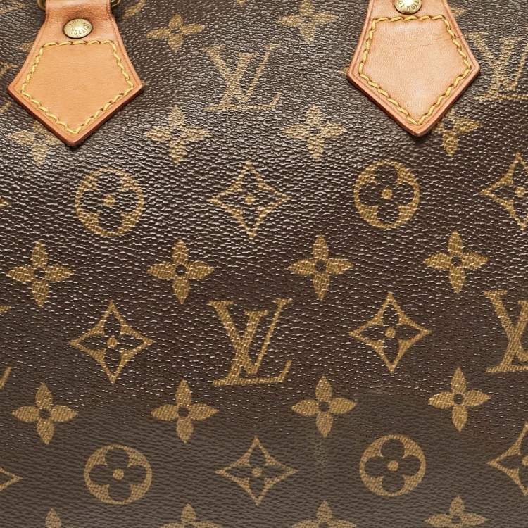 Pre Owned Louis Vuitton Monogram Canvas Speedy 25 Bag