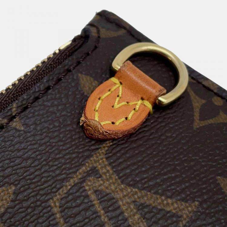 Pre Owned Louis Vuitton Beige Monogram Neverfull Size MM