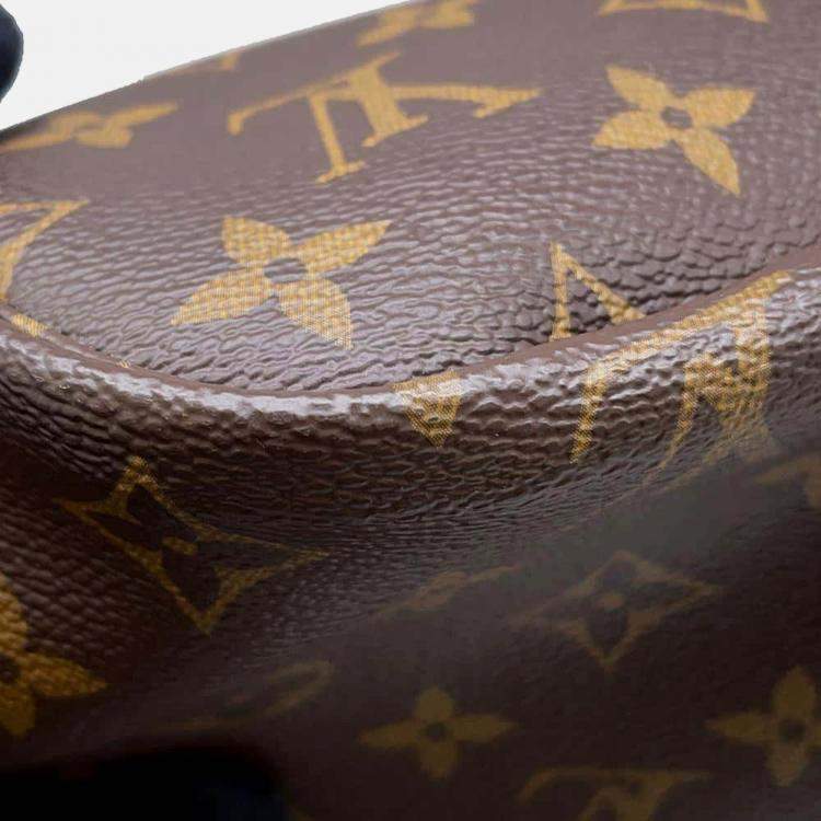 Pre Owned Louis Vuitton Beige Monogram Neverfull Size MM