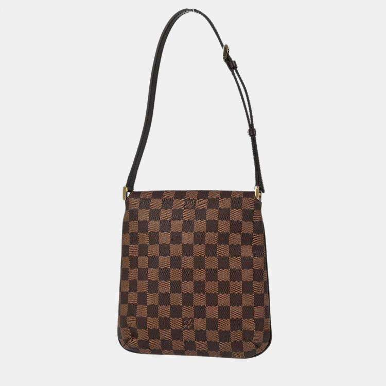 Pre Owned Louis Vuitton Damier Musette Salsa Short Shoulder Bag