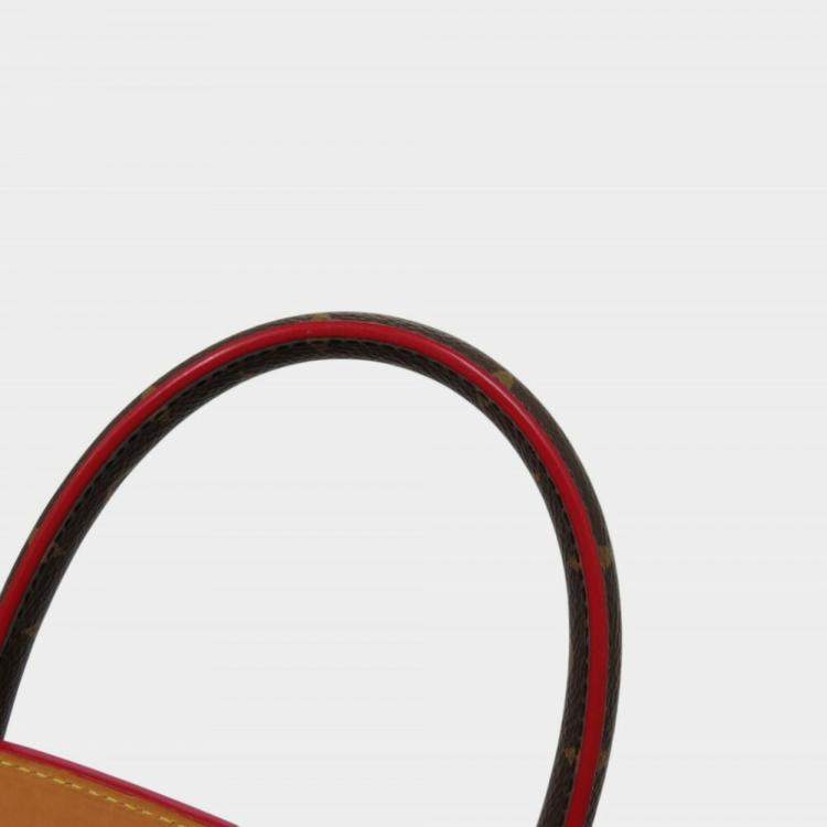 Pre Owned Louis Vuitton Monogram Iconoclast Studded Pony Handbag